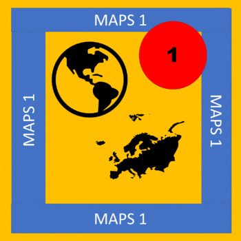 Preview of SPANISH - FREE Maps 1. Content-based Spanish speaking world - Multi-level