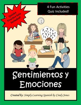 Preview of SPANISH "Feelings and Emotions"