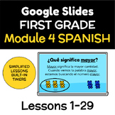 SPANISH - First Grade Math Module 4 - ALL LESSONS 1-29 Ori