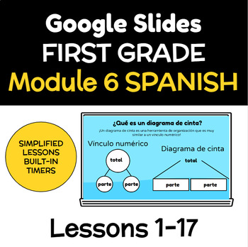 Preview of SPANISH - First Grade Math Module 6 - LESSONS 1-17 - Original Eureka Aligned