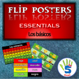 SPANISH Flip poster- Los básicos
