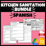 SPANISH Kitchen Sanitation BUNDLE | FACS, FCS, Cooking