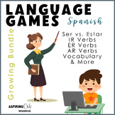 SPANISH LANGUAGE DIGITAL REVIEW GAMES FOR MIDDLE SCHOOL ESPANOL