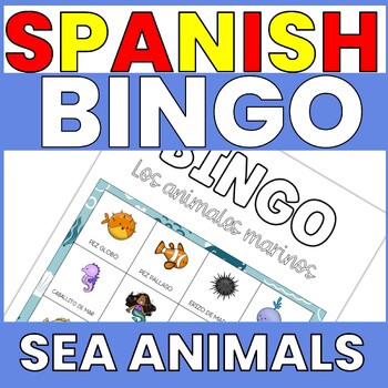 Ocean Animals BINGO - Ocean Animals Game by Drag Drop Learning Games