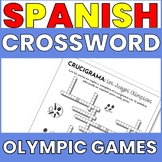 SPANISH OLYMPIC GAMES 2024 VOCABULARY CROSSWORD PUZZLE ACT