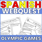 SPANISH OLYMPIC GAMES PARIS 2024 WEBQUEST ACTIVITY - LOS J