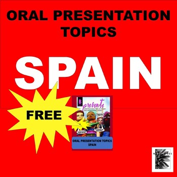 Preview of SPANISH ORAL Presentation Topics - SPAIN: La Vuelta a España, Guernica ++ FREE