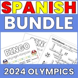 SPANISH PARIS 2024 OLYMPIC GAMES VOCABULARY GAMES AND ACTI