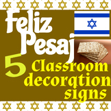 SPANISH PASSOVER CLASS DECOR (Pesaj Decoraciones en español)
