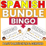 SPANISH PAST PARTICIPLE AND GERUND BINGO GAME ACTIVITIES F