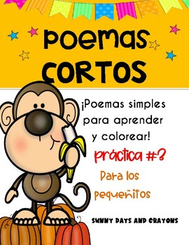 Preview of POEMAS CON RIMAS POESIA CON RIMAS PARA NIÑOS SPANISH POEMS