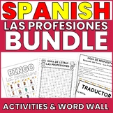 SPANISH PROFESSIONS AND OCCUPATIONS VOCABULARY ACTIVITIES 