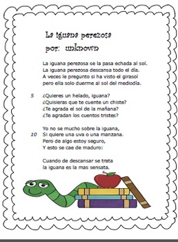 SPANISH Poema-