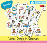 SPANISH Printable Verbs Bingo / Loteria de Verbos en ESPAÑ