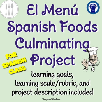 Preview of SPANISH Project: El Menú