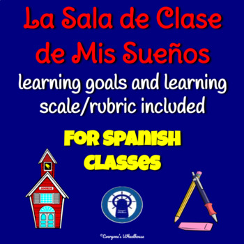 Preview of SPANISH Project: La Sala de Clase de Mis Sueños
