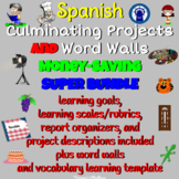 SPANISH Projects & Word Walls Printable SUPER Bundle