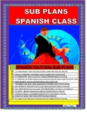 SPANISH SUB PLANS- WRITTEN IN ENGLISH-CULTURAL READING COM