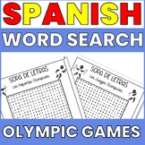 SPANISH SUMMER OLYMPIC GAMES 2024 WORD SEARCH ACTIVITY - L