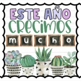 SPANISH- Summer/EOY Decoration Kit for Board or Door - Cre