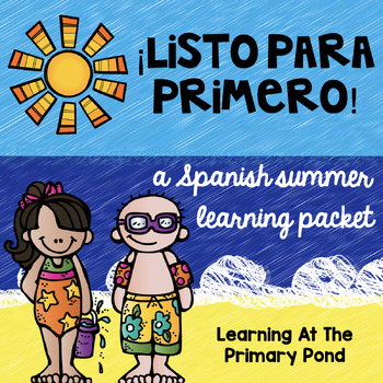Preview of SPANISH Summer Homework Pack for Kindergarten / Rising First Graders