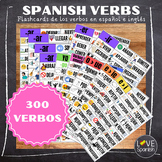 SPANISH VERBS: 300 Spanish & English Flashcard verbs