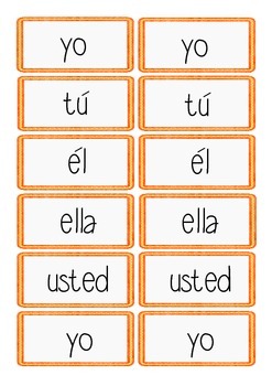 Spanish Verbs Conjugation Game Stem Changing Present Tense By Spanish Conmigo