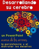 SPANISH VERSION- Growth Mindset PowerPoint