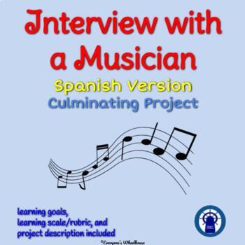 Preview of SPANISH Version Interview with a Famous Musician Project