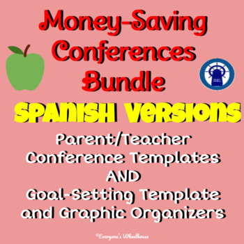 Preview of SPANISH Version Parent/Teacher Conferences Bundle