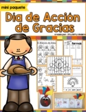 SPANISH Version:Thanksgiving, Thankful Activity, Giving Thanks