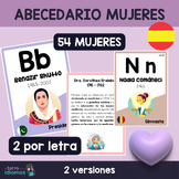 SPANISH Womens history month / alphabet / Abecedario mujer