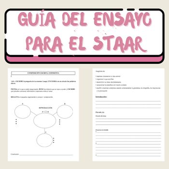 Preview of STAAR SPANISH Written Responde Guide - Guía de respuesta escrita