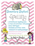 Spelling Curriculum (1 Full year!) CCSS! Grade 4 by Elemen