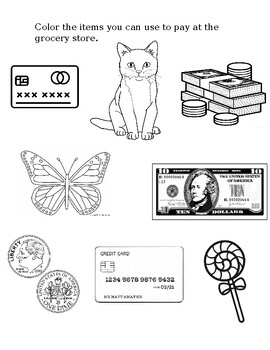 Preview of SPED Art Worksheets