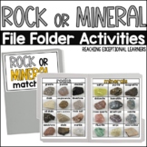 Rock or Mineral File Folder Activity