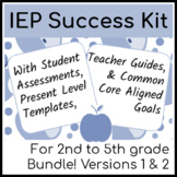 SPED IEP Writing Success Kit with Goal Banks  & Assessment