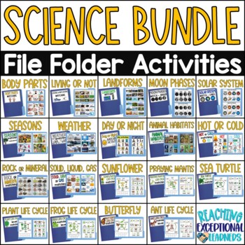 Preview of Science File Folder Bundle