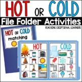 Hot or Cold File Folder Activity Special Education
