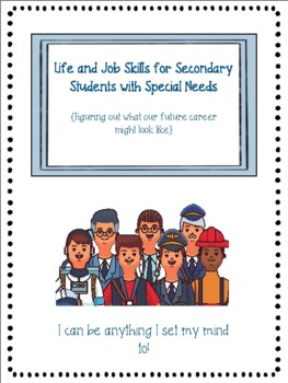 Preview of SPED Secondary Life and Vocational Skills, "My Strengths and Interests"
