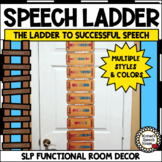 SPEECH LADDER Speech Therapy Speech Room Decor