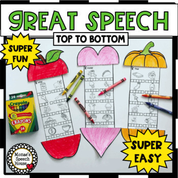 Preview of YEAR-ROUND NO PREP worksheets 70+ THEMES SPEECH articulation EASY CRAFT