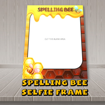 Preview of SPELLING BEE SELFIE FRAME