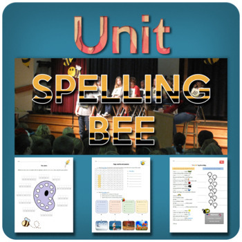 Preview of SPELLING BEE – a complete unit for ESL students!