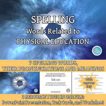 Preview of SPELLING Words Related to PHYSICAL EDUCATION