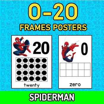 Preview of SPIDERMAN Ten Frames POSTERS 0-20