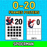 SPIDERMAN Ten Frames POSTERS 0-20