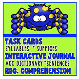 SPIDER Reading Comprehension Foldables Vocabulary Dictiona