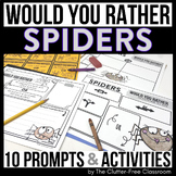 SPIDERS WOULD YOU RATHER questions writing prompts FALL TH