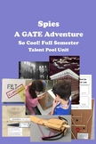 SPIES!  A GATE Adventure 18+ Contact Hours - Challenging a